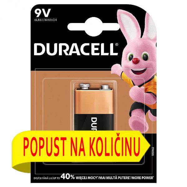 duracell 9v (-)