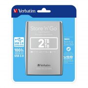 verbatim ext hdd 2tb silver (c)
