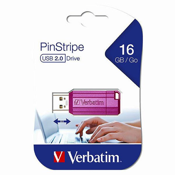 16gb pinstripe roze (a)