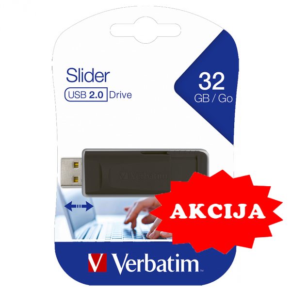 verbatim usb 32gb slider (aA)