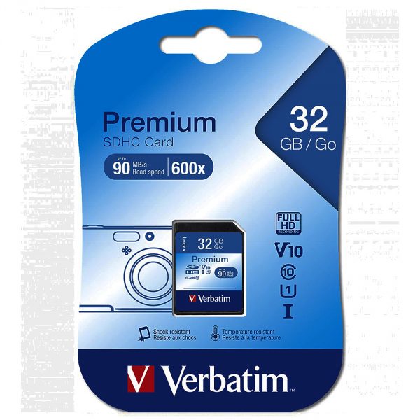 sd 32gb verbatim premium klasa 10 (a)