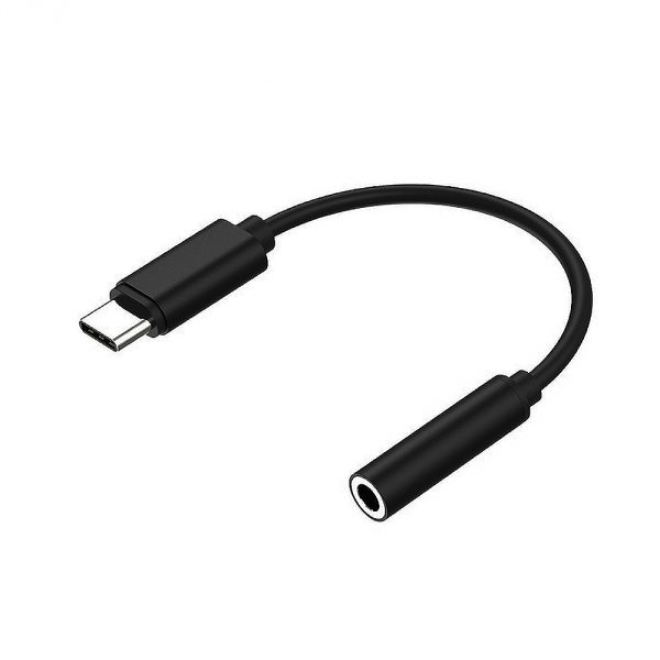 micro usb tip c-3.5mm crni