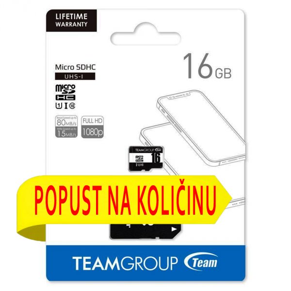 teamgroup microsd 16 (-)