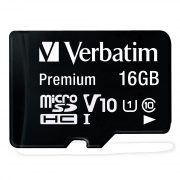 micro sd 16gb verbatim klasa 10 bez adaptera (b)