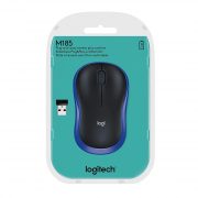 logitech mis m185 plavi (d)