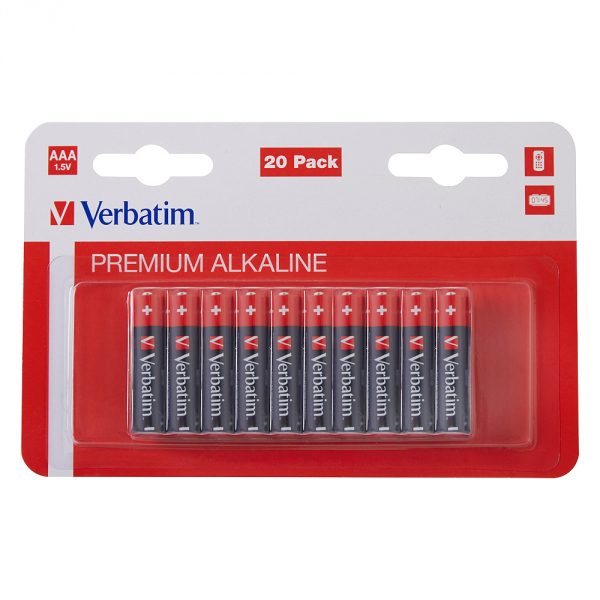 verbatim baterija lr3 20pak (a)